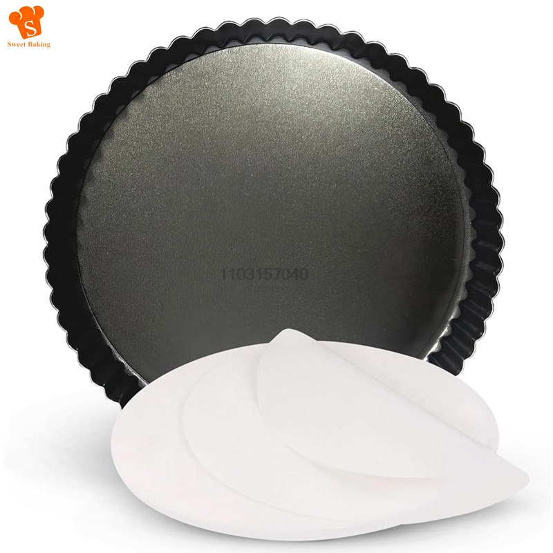 Tart Pan Loose - 달라붙지 않는 타르트 케이크 팬 몰드,