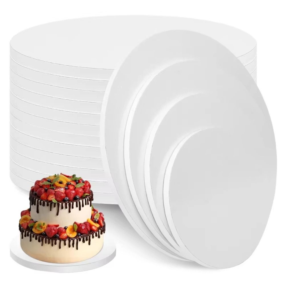 Cake Board Round - 안전한 6/8/10/12/14인치 케이크 보드 베이스 원형