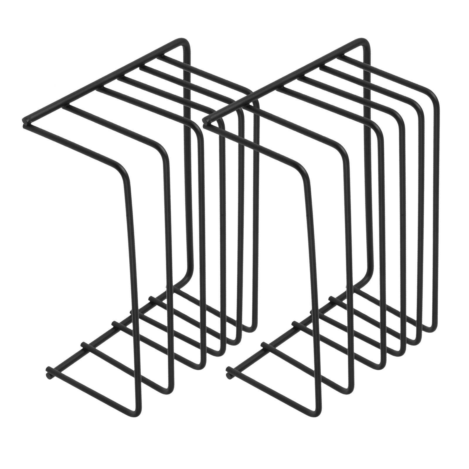 Kitchen Baking Sheet Organizer - 2개 주방 수납 정리대 금속 냄비