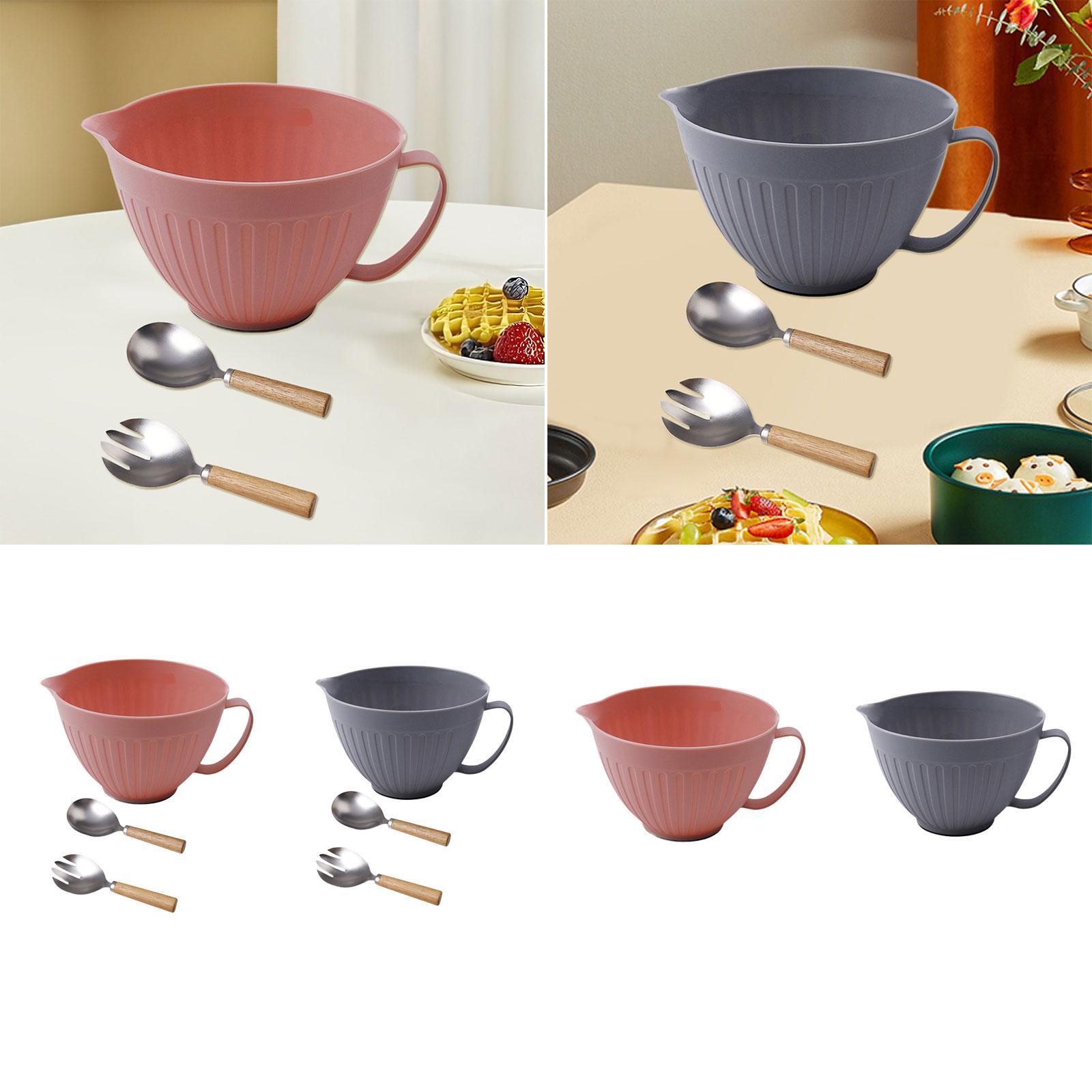 Kitchen Baking Bowls - 스파우트가 있는 믹싱 볼 베이킹 액세서리