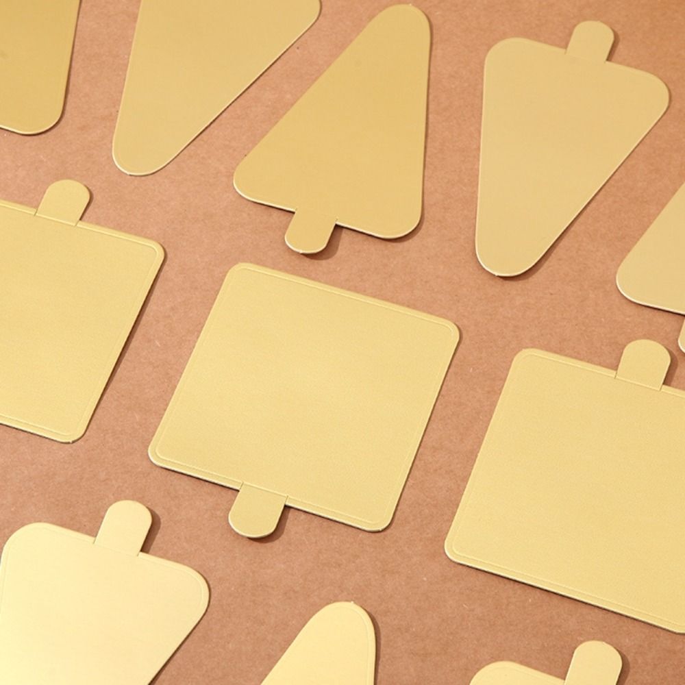 50/100pcs 새로운 일회용 디저트 보드 골든 화이 - Cake Board Round 리뷰 및 가격