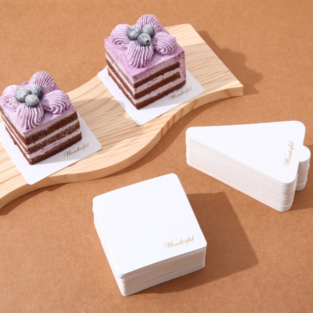 50/100pcs 새로운 일회용 디저트 보드 골든 화이 - Cake Board Round 리뷰 및 가격