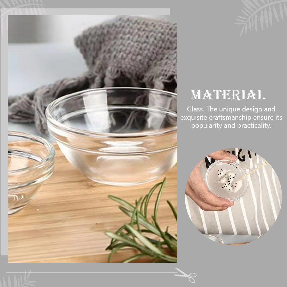 4개 푸딩 유리 그릇 젤리 디저트 용기 고급 투명 베이 - Kitchen Glass Baking Set 리뷰 및 가격
