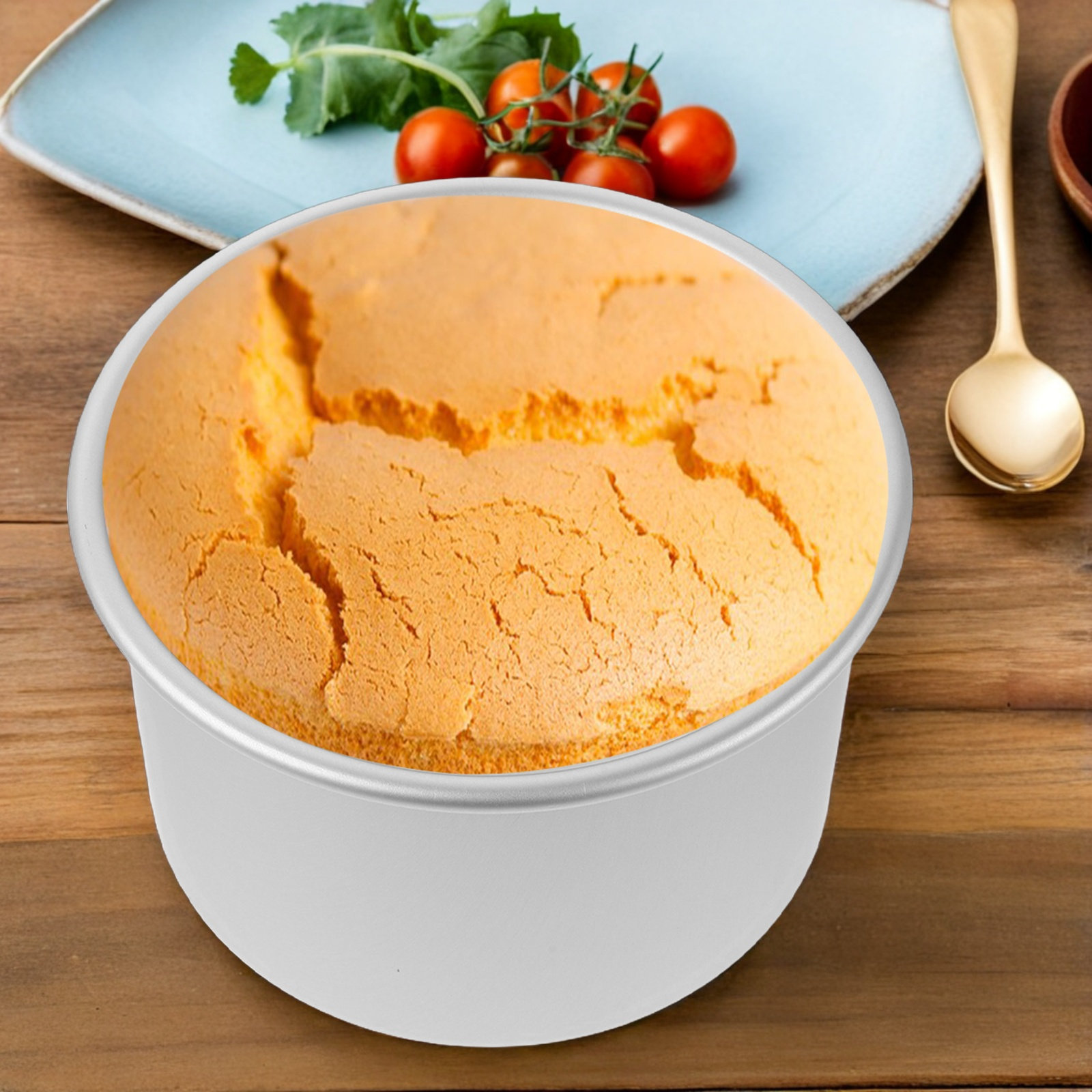 6인치 원형 케이크 팬, 바닥이 분리되는 논스틱 알루미 - Tart Pan Loose 리뷰 및 가격