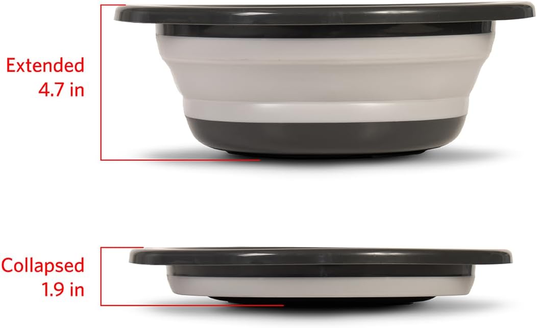 대형 믹싱볼 접이식 5.5L - 베이킹용 손잡이가 있는 - Kitchen Baking Bowls 리뷰 및 가격