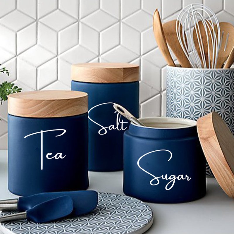 주방 정리정돈 용기 항아리 라벨 스티커, 데칼 차 커피 - Kitchen Baking Organization 리뷰 및 가격