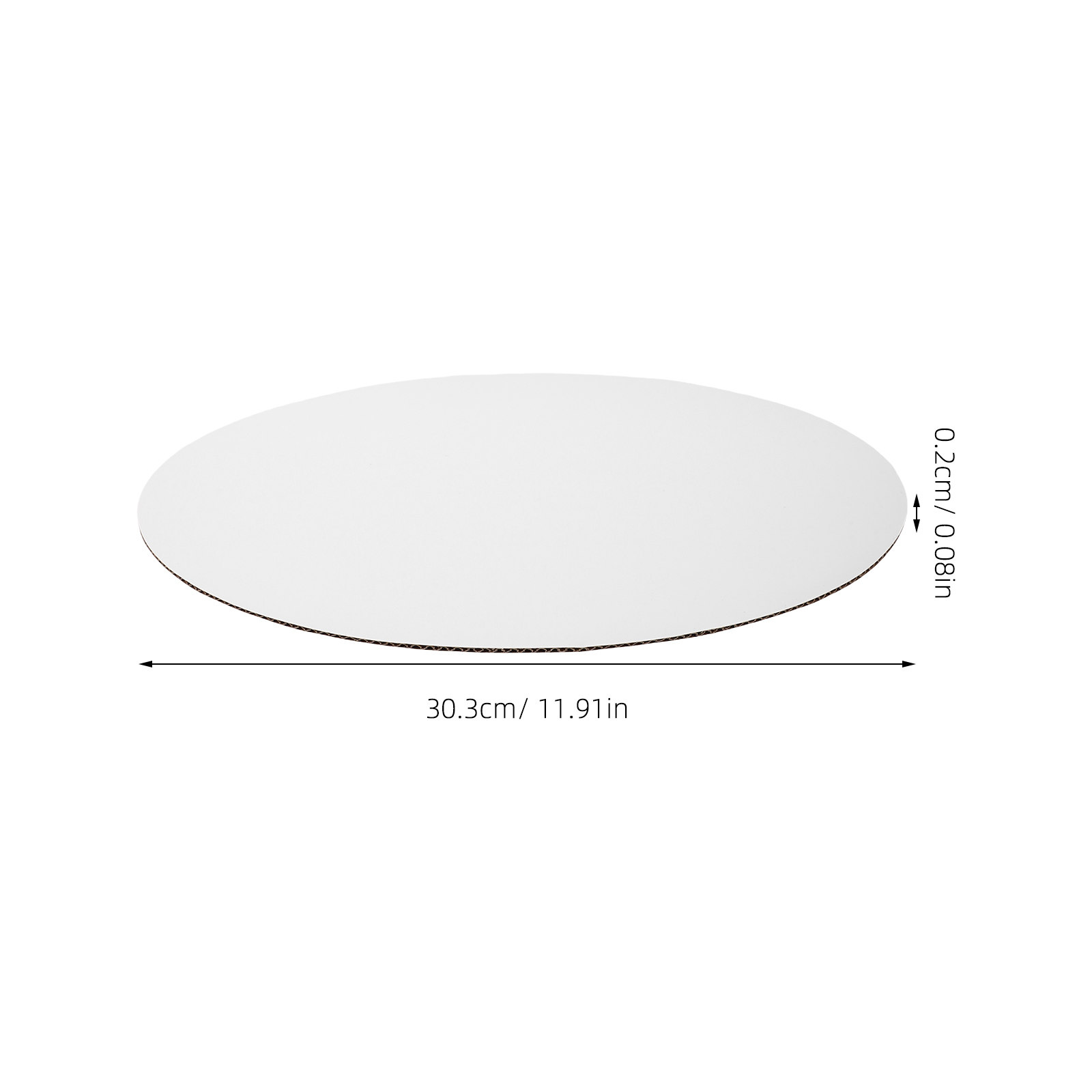 25개입 흰색 케이크 보드 원형 일회용 바닥판 튼튼한  - Cake Board Round 리뷰 및 가격