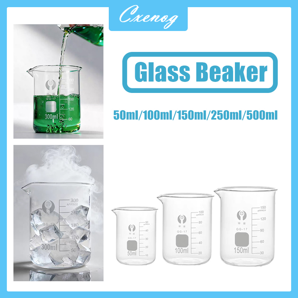 3개/세트 유리 계량컵 세트 투명 눈금컵 내열 비커 주 - Kitchen Glass Baking Set 리뷰 및 가격