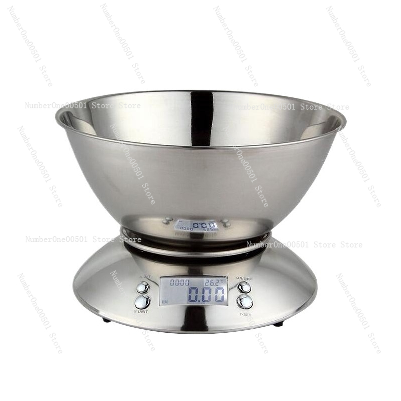 디지털 주방 저울 스테인리스 스틸 식품 저울 볼과 타이 - Kitchen Baking Bowls 리뷰 및 가격