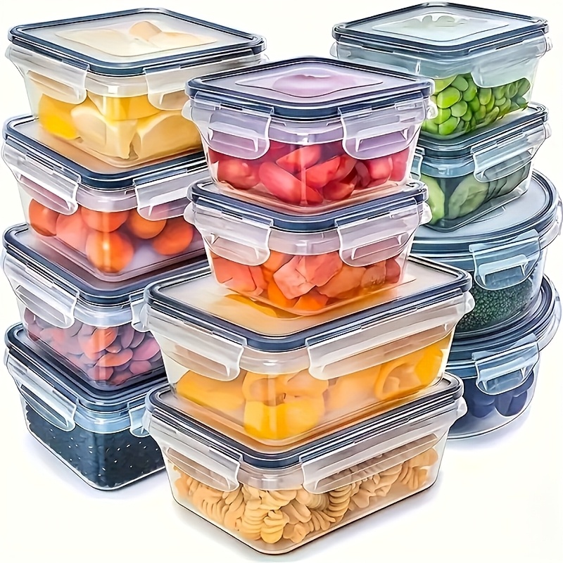 8Pcs 용기 4개 뚜껑 4개 세트 주방 밀폐용기 플라 - Kitchen Baking Tray Storage 리뷰 및 가격