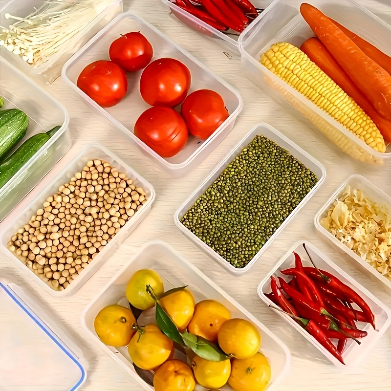 8Pcs 용기 4개 뚜껑 4개 세트 주방 밀폐용기 플라 - Kitchen Baking Tray Storage 리뷰 및 가격