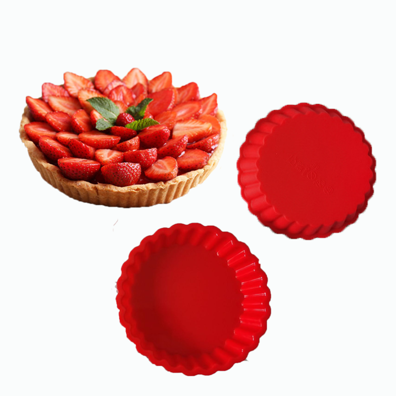 3Pcs 실리콘 타트 금형 미니 Quiche 비 스틱  - Tart Pan Loose 리뷰 및 가격