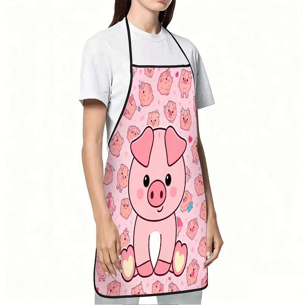재미있는 동물 테마 앞치마 1개, 귀엽고 달콤한 핑크색 - Kitchen Baking Gift Ideas 리뷰 및 가격