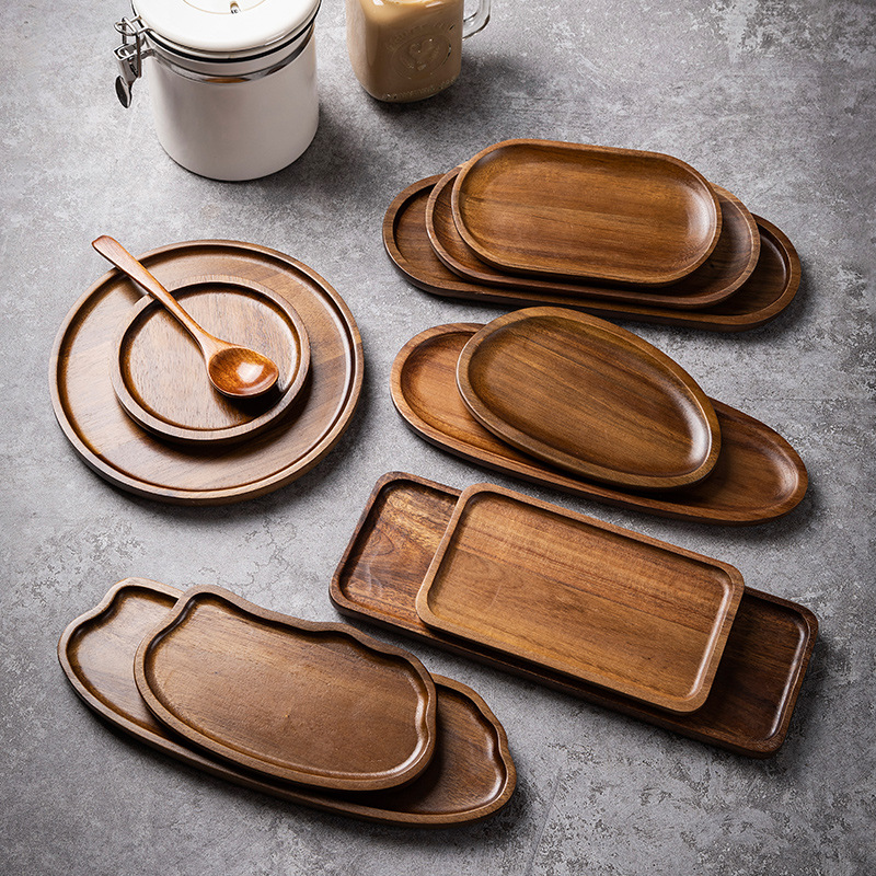 식기류 원목 음식 트레이 원형 직사각형 디저트 접시 일 - Cake Board Round 리뷰 및 가격