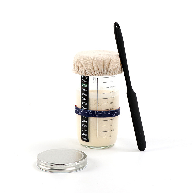 식품 저장 용기 키트 사워도우 스타터 용기 사워도우 발 - Kitchen Glass Baking Set 리뷰 및 가격