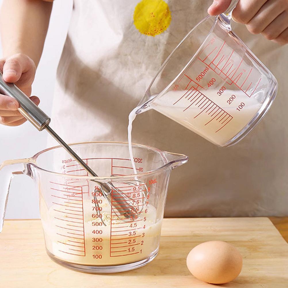 액체 계량컵 튼튼한 계량컵 3개 두꺼운 유리 계량컵 세 - Kitchen Glass Baking Set 리뷰 및 가격