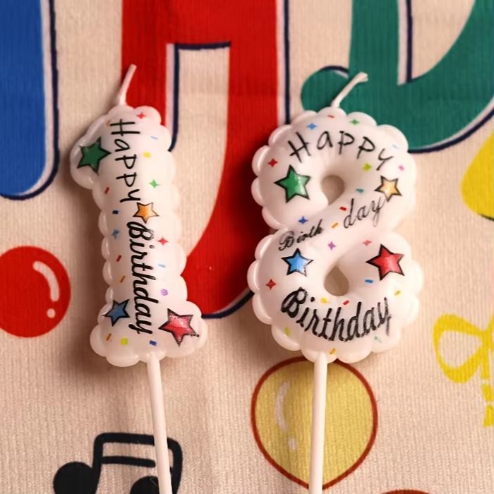 생일 축하 풍선 디지털 캔들 베이킹 플러그인 디저트 테 - Kitchen Baking Table 리뷰 및 가격